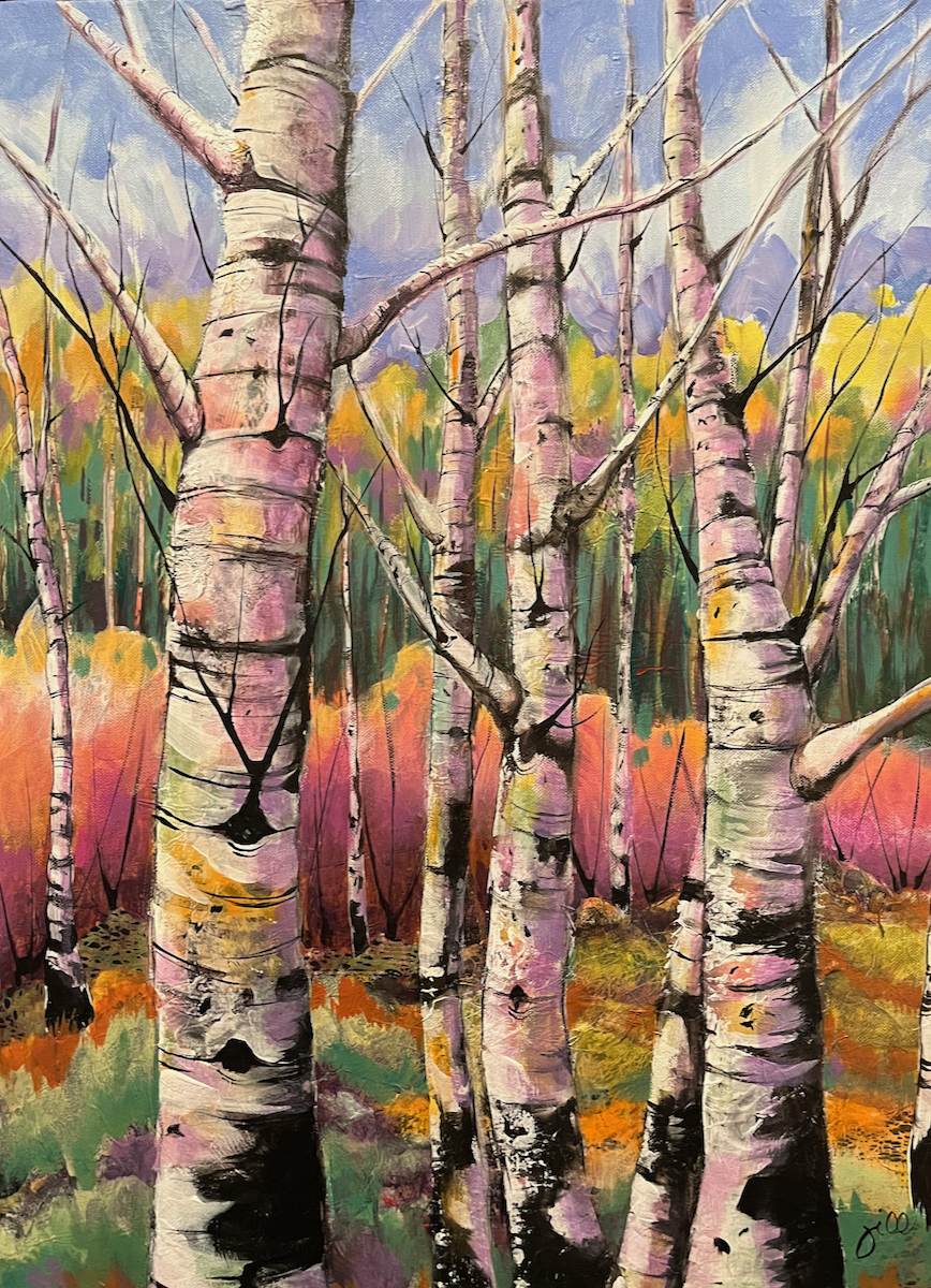 Painting of a cheetah