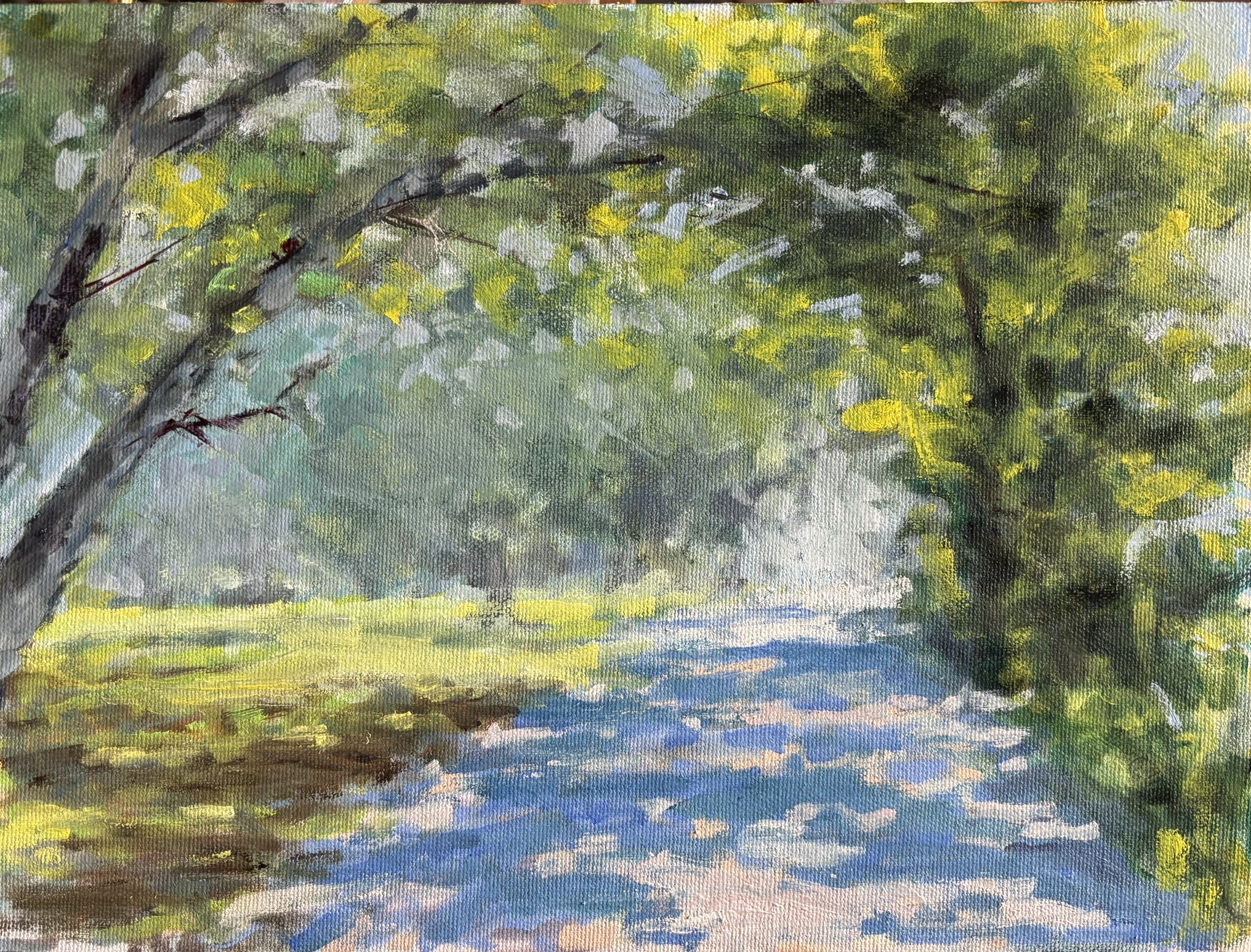 Painting of a cheetah